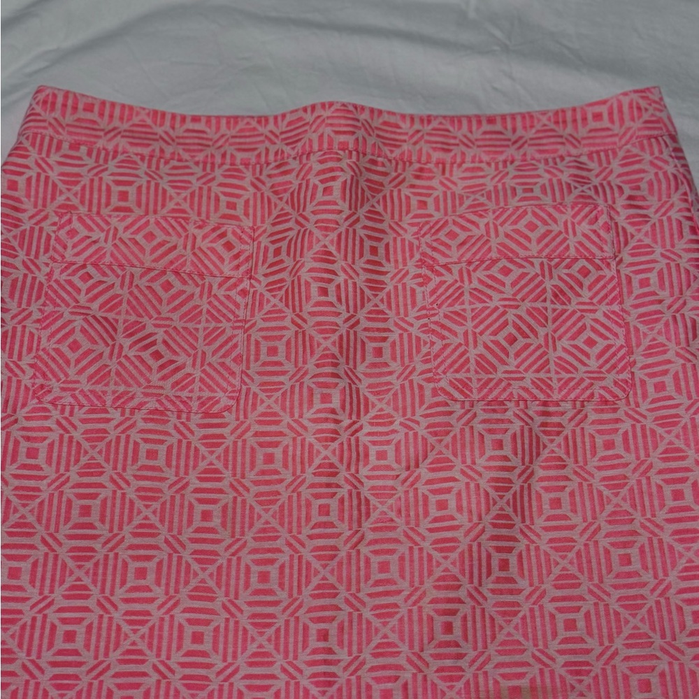 GAP Bright Coral Flattering Miniskirt - Picture 2 of 4